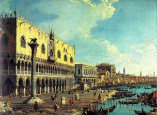 Palazzo Ducale a Venezia - Canaletto 1