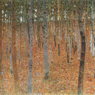 klimt: Beech grove, 1902